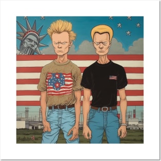 beavis and butthead - Design 3 Posters and Art